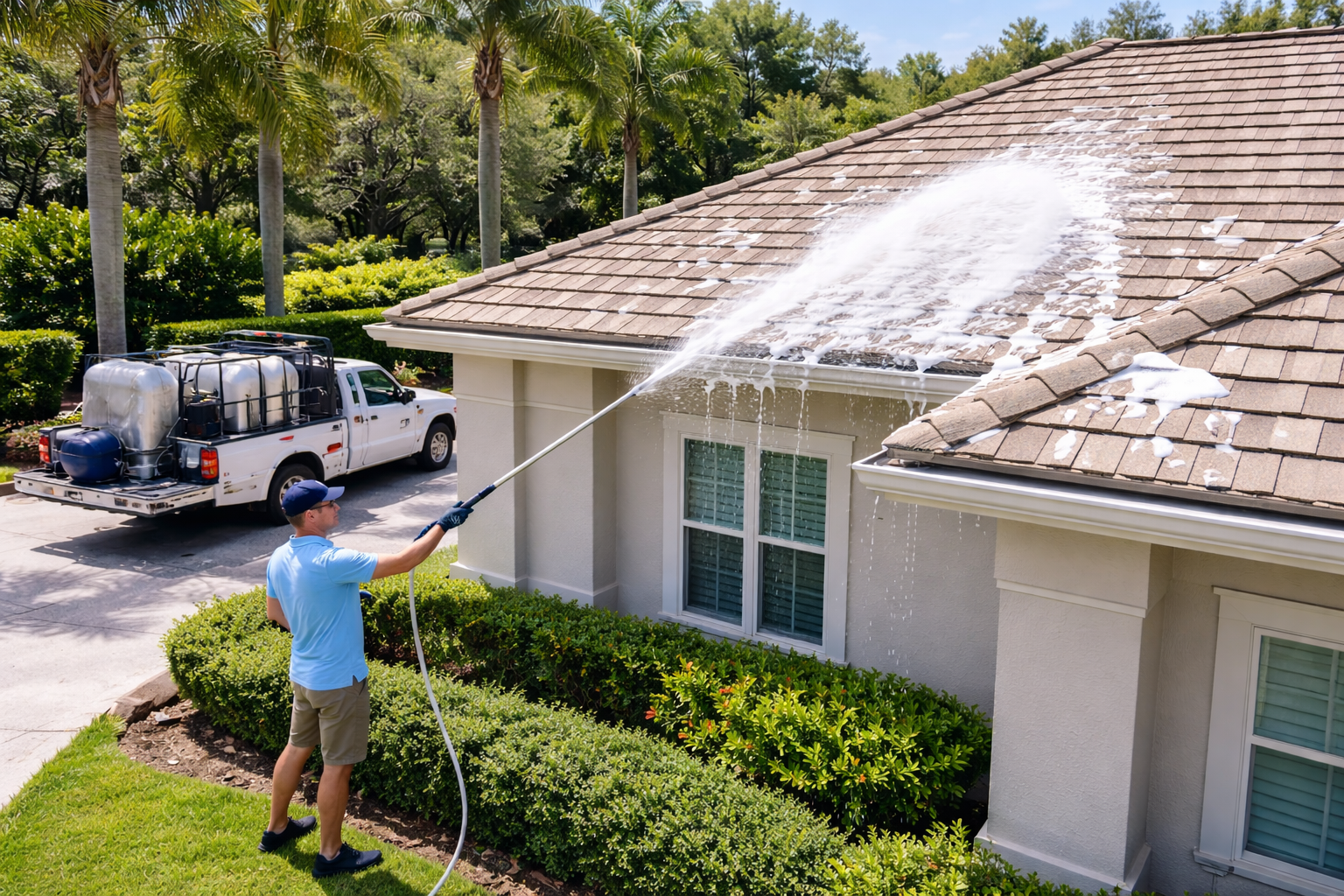 Soft Wash Brevard County FL: The Safest Way to Clean Your Roof and Home Exterior